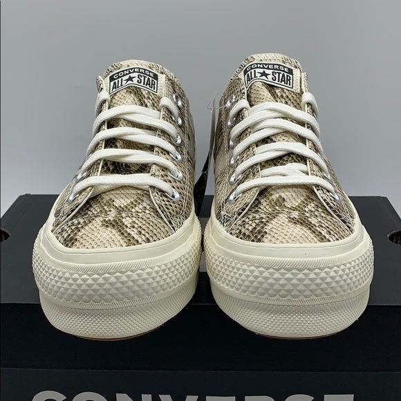 CONVERSE CTAS LIFT OX PLATFORM egret - Picture 10 of 16